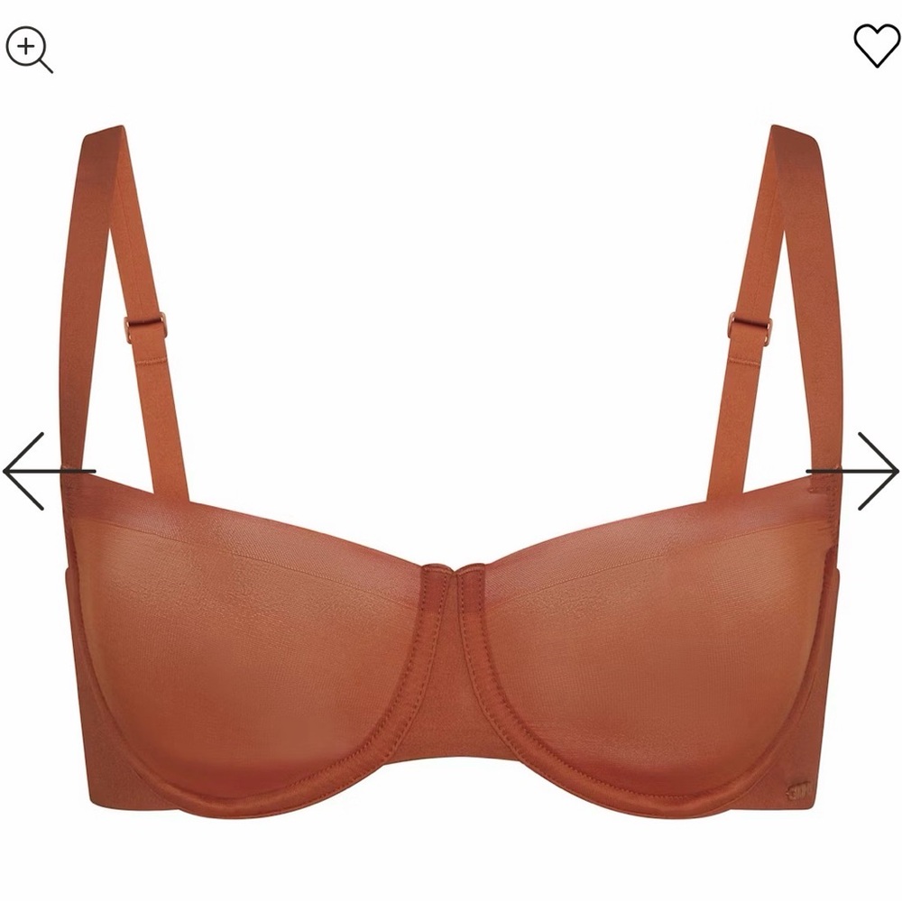 NWT SKIMS UNLINED BALCONETTE BRA